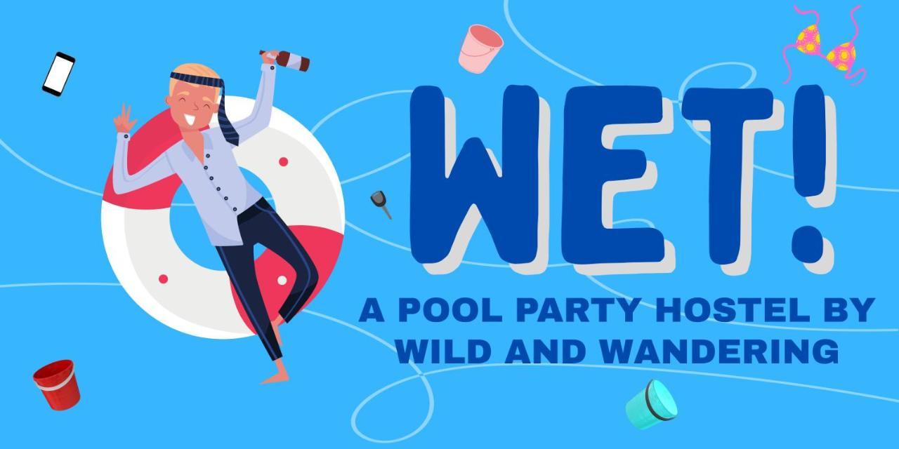 Wet! A Pool Party Hostel By Wild & Wandering Haad Rin Exteriér fotografie